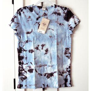 NWT $49 prAna Ice Wash Tie Dye Tee USA - XL Runs Small